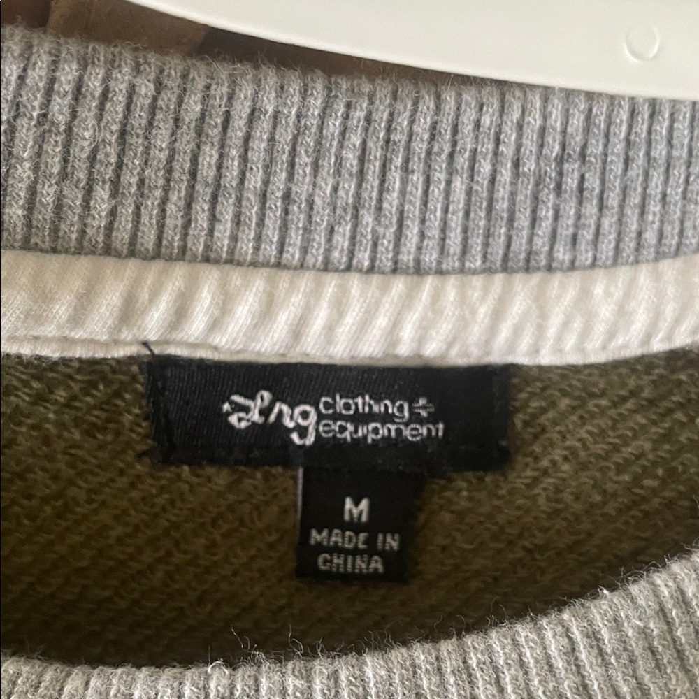 LRG Camo Crewneck Sweater - Green, Brown, Black - Picture 6 of 7